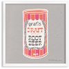 vintage Soda Can root beer limited edition hand printed hand drawn pop art Silk screen prints by Patrick Edgeley