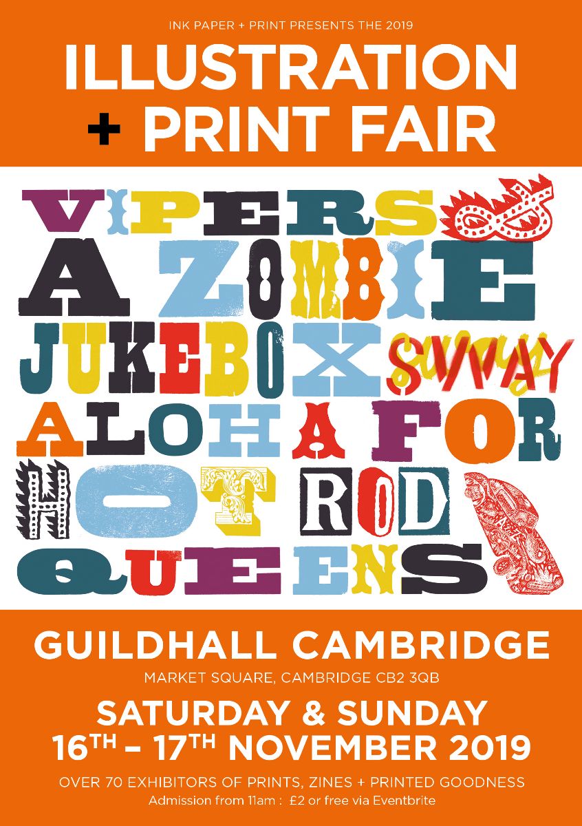 Guildhall Cambridge print fair