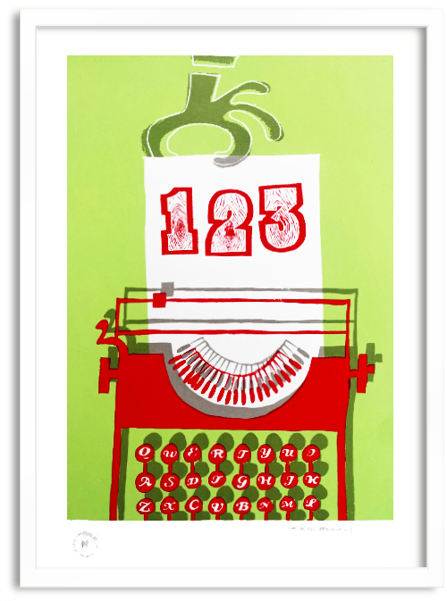 Typewriter – Artists Proof