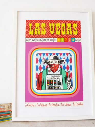 New Screen print ‘Las Vegas’