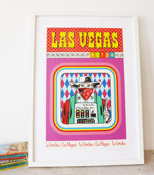 New Screen print ‘Las Vegas’